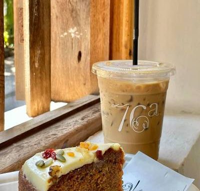 กาแฟและเค้ก ร้าน 76A The Space นครพนม