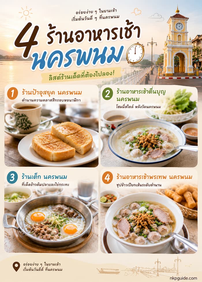 ร้านอาหารเช้านครพนม