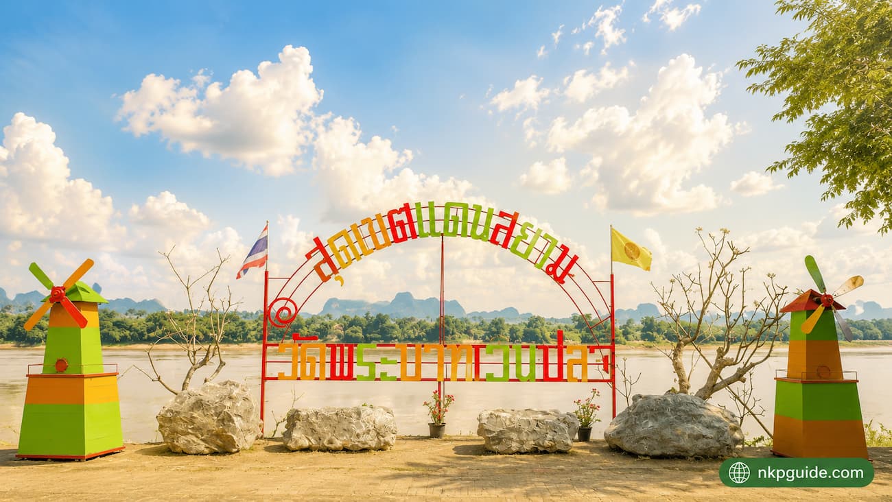 รอยพระพุทธบาทเวินปลา นครพนม