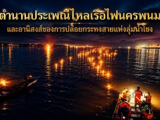 กระทงสาย ไหลเรือไฟ นครพนม 2569