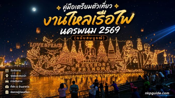 ไหลเรือไฟ นครพนม 2569